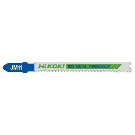 Hikoki  750040 Szúrófűrészlap JM11 HSS  FÉM 91,5/65mm/11-14tpi /5db