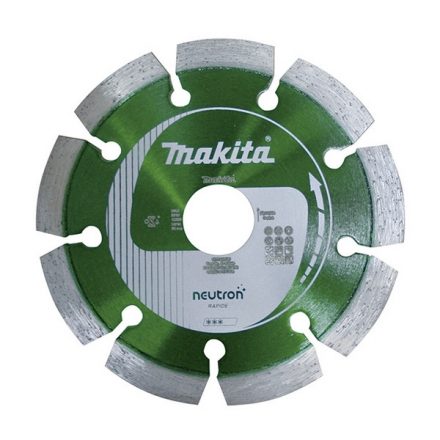 Makita  B-12946 Neutron Rapide Gyémánt vágótárcsa szegmentált, beton/tégla 115x22,23mm