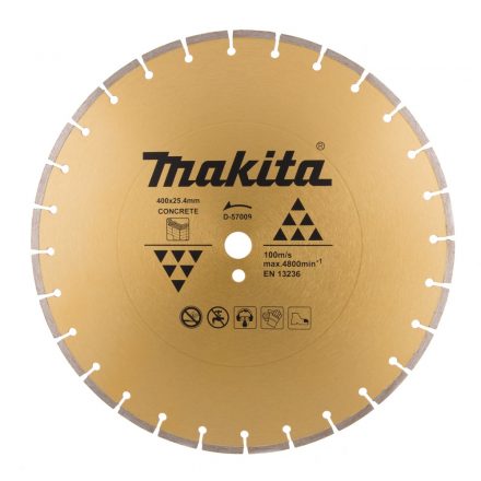 Makita  D-57009 Gyémánttárcsa 400x25.4x7,5mm