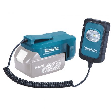 Makita  DEABML803 Akkus kereső/szerelő LED Lámpa 14,4-18V LXT akku és töltő nélkül