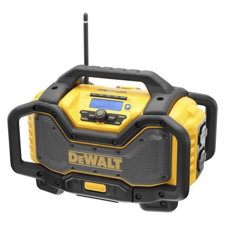 DeWalt  DCR027-QW Akkus/hálózati rádió +töltő funkcióval 18V-54V akku és töltő nélkül