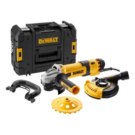 DEWALT DWE4257KT-QS Beton felületcsiszoló készlet kofferben