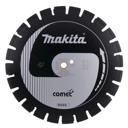 Makita  B-42905 Comet Gyémánt vágótárcsa szegmentált, aszfalt 400x25,4mm