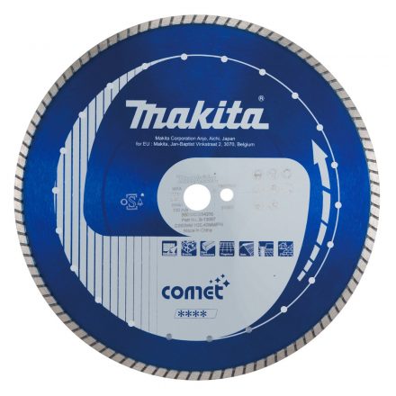 Makita  B-13057 Comet Turbo Gyémánt vágótárcsa folyamatos, tégla/kő 350x25,4mm