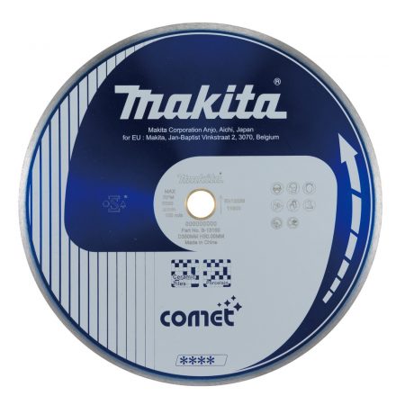 Makita  B-13150 Comet Gyémánt vágótárcsa folyamatos, csempe 350x30mm