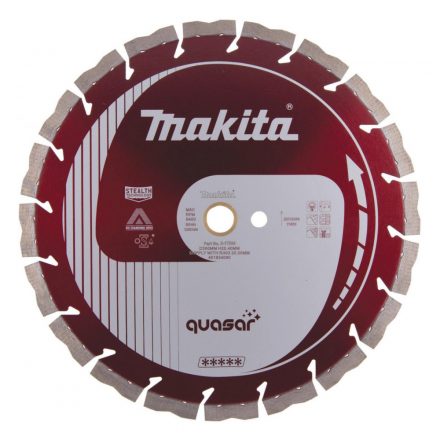 Makita  B-17588 Quasar 3DDG Gyémánt vágótárcsa szegmentált, beton/tégla 300x20/25,4mm