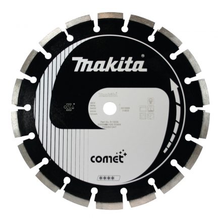 Makita  B-13269 Comet Gyémánt vágótárcsa szegmentált, aszfalt 300x20mm