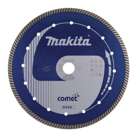 Makita  B-13035 Comet Turbo Gyémánt vágótárcsa folyamatos, tégla/kő 230x22,23mm