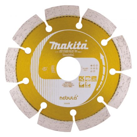 Makita  B-53986 Nebula Gyémánt vágótárcsa szegmentált, beton/vasbeton/tégla 115x22,23mm