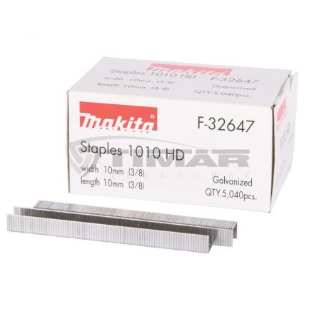 Makita  F-32647  Kapocs 10x10 mm fényes  DST220/DST221 5000 db