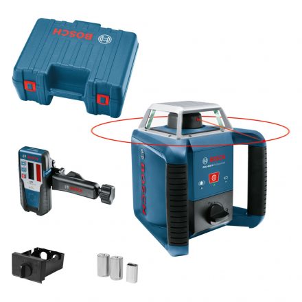 Bosch  GRL400H Forgólézer tartozékokkal  0601061800