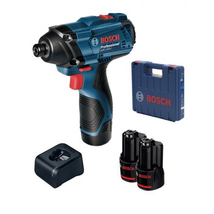 Bosch  GDR120-Li Akkus ütvecsavarozó 1/4” 12V 2,0Ah koffer 06019F0001