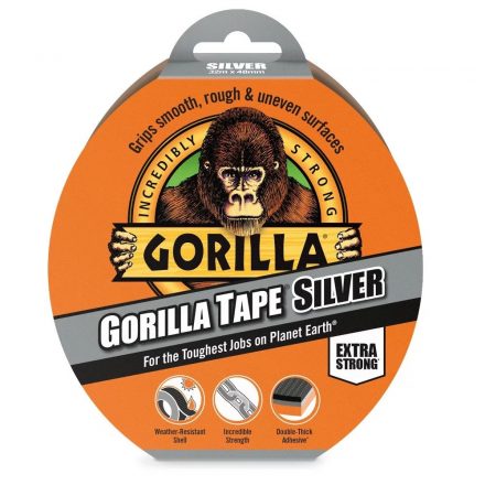 Gorilla  Tape Silver Ragasztószalag SZÜRKE, extra erős 48mm/32m 3044900