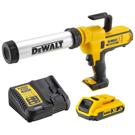 DeWalt  DCE571D1-QW Akkus kinyomópisztoly 18V XR 2,0Ah, koffer