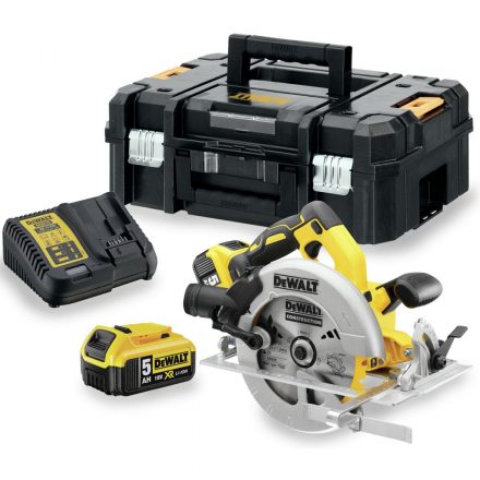 DeWalt  DCS570P2-QW Akkus körfűrész 18V 5,0Ah TSTAK