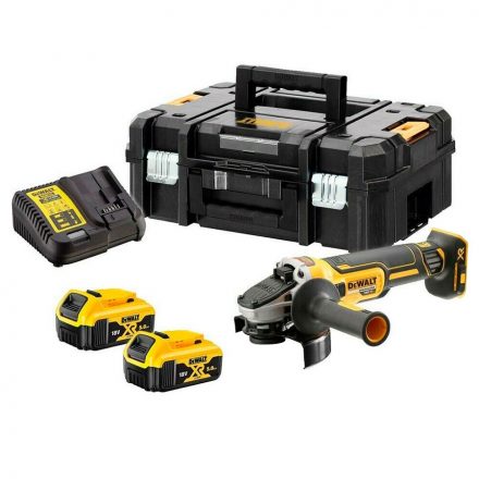 DeWalt DCG405P2-QW Akkus sarokcsiszoló 125mm 18V Li-Ion, T-STAK