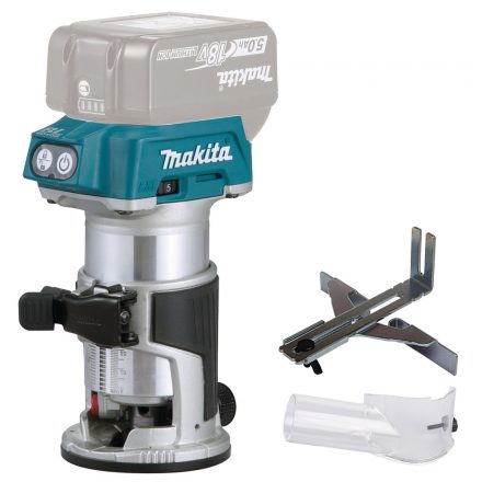 Makita DRT50Z Akkus kombinált marógép 18V akku és töltő nélkül