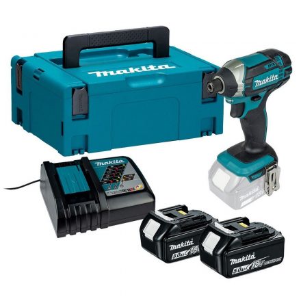 Makita  DTD152RTJ Akkus ütvecsavarbehajtó 1/4” 18V LXT 5,0Ah MAKPAC koffer