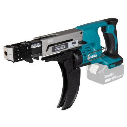 Makita  DFR550Z Akkus gipszkartoncsavarozó +társzerkezettel 18V LXT akku és töltő nélkül, karton