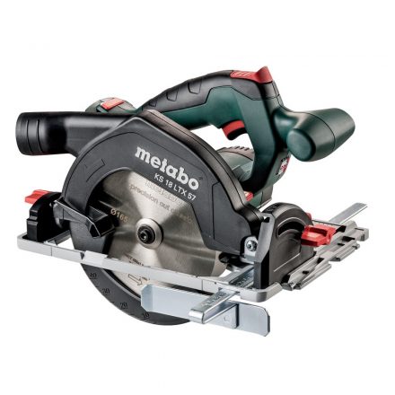 Metabo  KS18LTX57 Akkus kézi körfűrész 18V akku és töltő nélkül, metaBox340 601857840