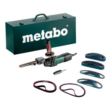 Metabo  BFE9-20 Keskeny szalagcsiszoló +tartozékkészlet 950W  6/13/19x457mm 602244500 acél hordtáska