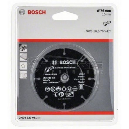 Bosch  2608901196  Karbid multi vágótárcsa 76mm (2608623011)