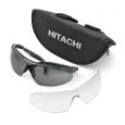 Hikoki (Hitachi) 713505 Munkavédelmi szemüveg szett füstszínű, víztiszta