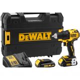 DEWALT  DCD708S2T-QW Akkus fúró-csavarbehajtó 18V/1,5Ah Li-Ion