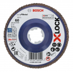 Bosch Lamellás tárcsa X-Lock INOX / FÉM 125x22,23mm G60 2608619210
