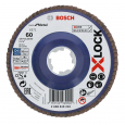 Bosch Lamellás tárcsa X-Lock 125x22,23mm G60 FÉM 2608619210