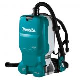 Makita DVC660Z HEPA Akkus háti porszívó 18V akku és töltő nélkül