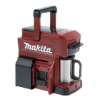 Makita DCM501ZAR kávéfőző bordó 18V akku és töltő nélkül