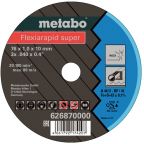 Metabo 626870000 Flexiarapid Super Vágókorong 76x1,0x10,0 mm Inox 5db/csom