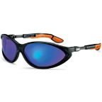 Munkavédelmi  Szemüveg UVEX 9188881 kék tükrös lencse, fekete/narancs szár