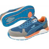 Munkavédelmi Cipő Puma Frontside Low kék-narancs-fehér 42-es PUM-644640