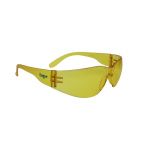Munkavédelmi szemüveg, sárga, polikarbonát karc-pára mentes TOP_SC-260_YELLOW