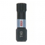 Bosch Csavarozó bit Impact Control T40 25mm (25db) 2607002808