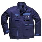 Munkavédelmi Kabát Texo Contrast fekete-kék XL-es PW-TX10NAR