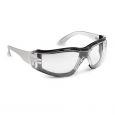 Munkavédelmi szemüveg SIGMA DUST víztiszta, karcálló, UV védelem +szivacsbetét  6SIDC00NSI