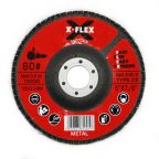 Flex X-FLEX Lamellás tárcsa 125x22,23mm P60 FÉM 990.006