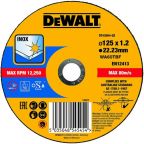 Dewalt DT43904-QZ Vágótárcsa 125x22,3x1,2mm INOX