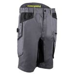 Munkavédelmi Rövidnadrág Coverguard 5BRS0505XL, Baru, szürke/lime, 5XL