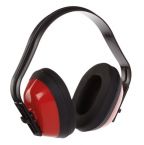 Munkavédelmi zajvédő fültok EARLINE EP-101 MAX200 27,6dB piros 31020