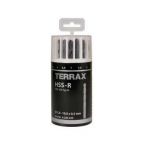 TERRAX A205225 Csigafúró készlet HSS-R 19 részes Bit Box
